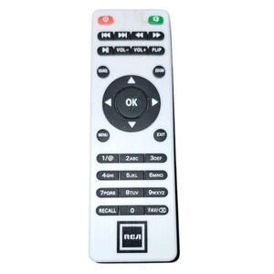 RCA White Universal Remote TV DVD Player Digital Device Controller Replacement‎